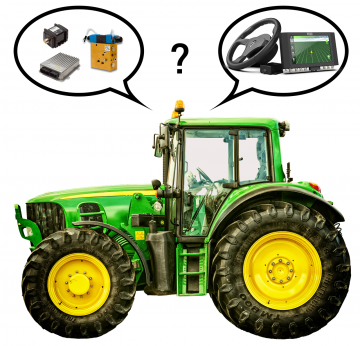 Електричний або гідравлічний автопілот на трактор. Що вибрати?