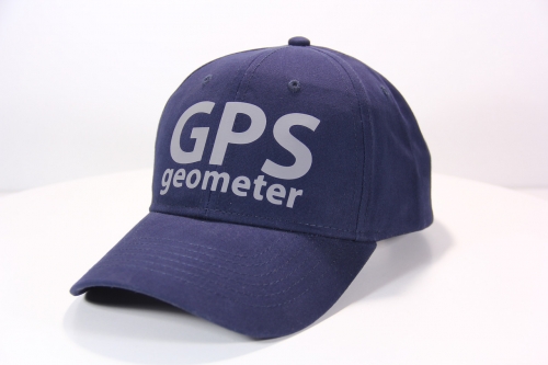 Кепка фирменная с логотипом GPS geometer