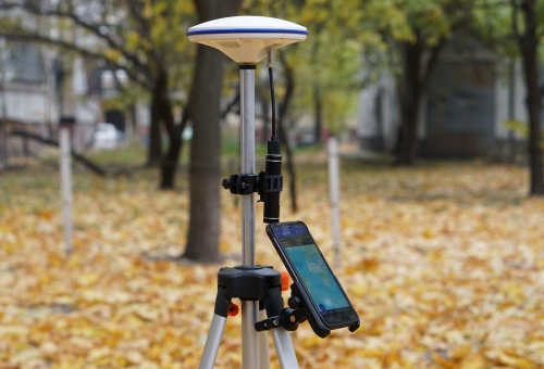 GPS комплект для вимірювання площі полів Геометр SMART KIT із захищеним смартфоном