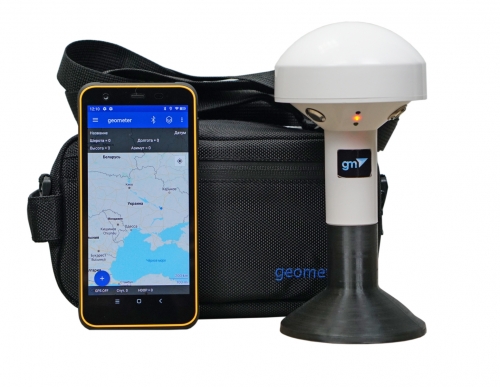 GPS комплект для измерения площади ГеоМетр SCOUT GM Spike